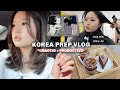  korea prep vlog last minute glowup packing grwm for a solo trip 