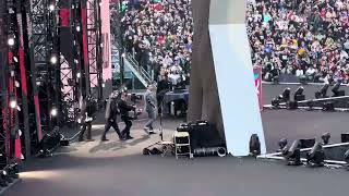 CM Punk entrance Night 2 live - WrestleMania 40 04/07/2024