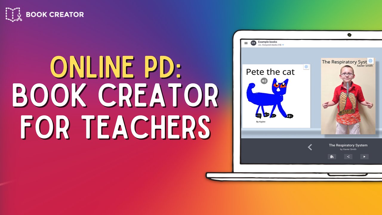 📘📗📕📙 Online PD: Book Creator for Teachers (FREE WEBINAR) - YouTube