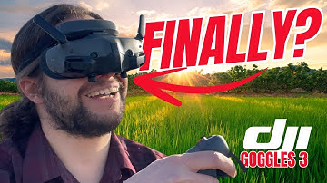 DJI Goggles 3 //  Vision & Comfort FINALLY perfect? // Avata 2 Flight with Motion Controller