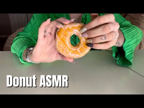 ASMR | donut tingles, tapping, scratching & sticky sounds | ASMRbyJ