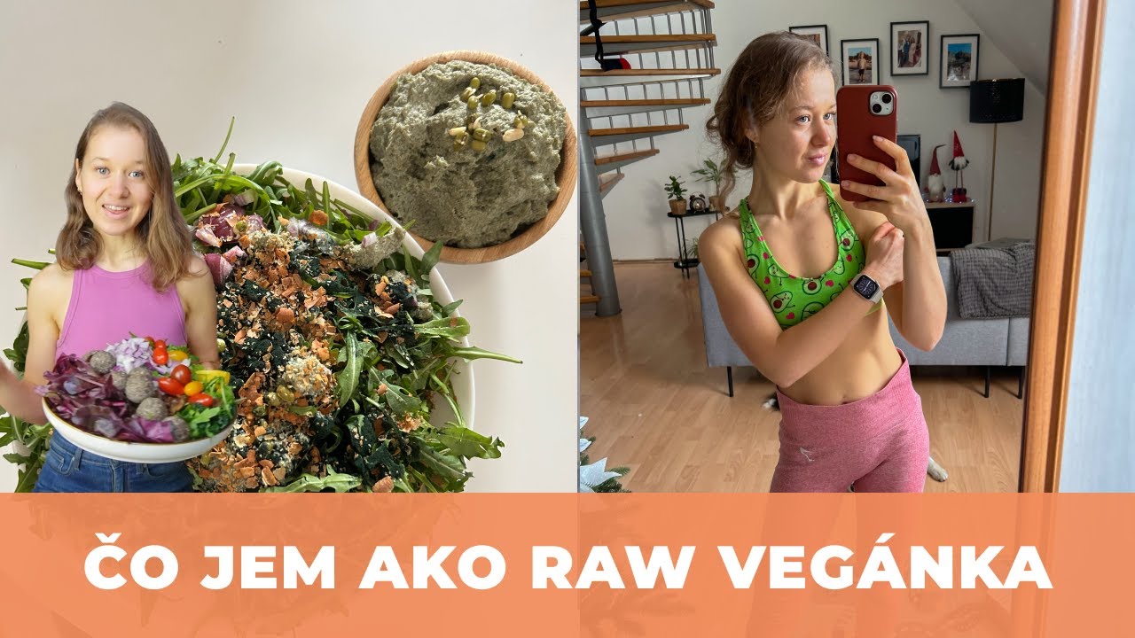 Čo jem ako RAW VEGÁNKA VLOG | nákup potravín, vegan recepty