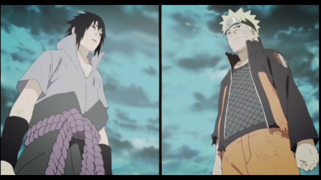 NARUTO VS SASUKE - A BATALHA FINAL (PARTE 01) - SHIPPUDEN DUBLADO EM P