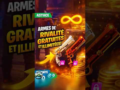 Armes de rivalité GRATUITES et ILLIMITÉES sur Fortnite 🔥😱