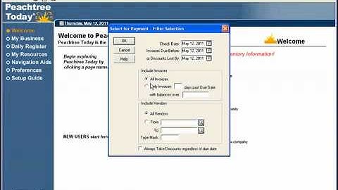 Lecture 6 Peachtree in Urdu Paying Bills