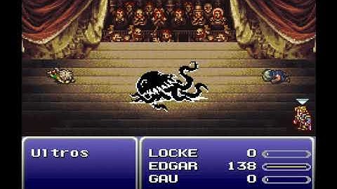 FF6 Low Level Solo Challenge - Ultros II