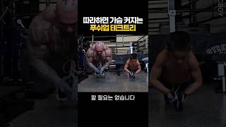 따라하면 가슴 커지는 푸쉬업 테크트리
