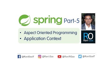 Spring Part-5 | Aspect Oriented Programming (AOP) and Application Context (Gujarati)