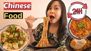 24 Hours Eating CHINESE FOOD in Chinatown Sydney l BEST Dan Dan & Scallion Noodles 🍜