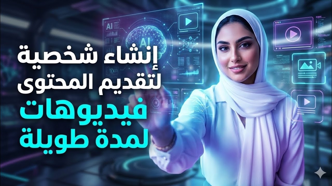 إنشاء شخصية لتقديم المحتوى لمدة طويلة 😶