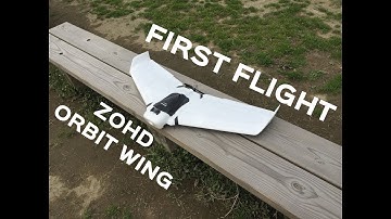 ZOHD ORBIT WING First Flight