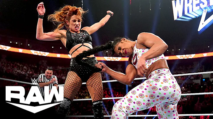 Bianca Belair Whips Becky Lynch with Her Hair | WW...