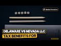 Delaware vs Nevada LLC Tax Benefits for Non-US Residents Compared