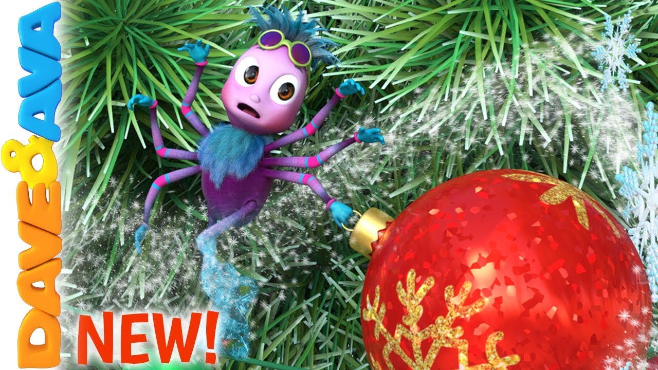 ❣️Itsy Bitsy Spider Christmas Version | Nursery Rhymes for Babies | Christmas Songs | Dave and Ava❣️