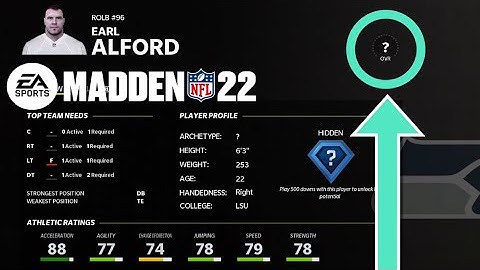 A Weird Change In The Madden 22 Scouting Update - Is This Where Scouting Is Going?