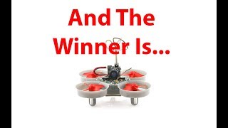 April Giveaway Winner of the DIY Whoop Announcement