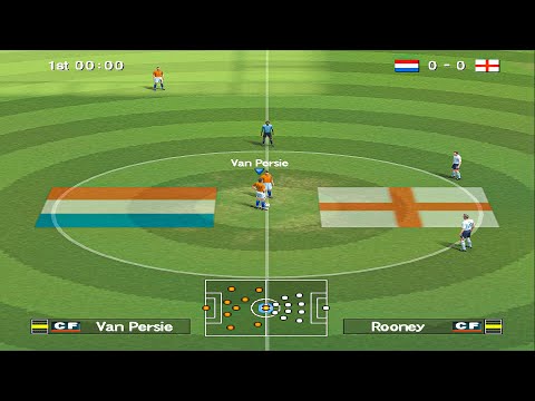PES 6 Netherlands Vs England PS2 