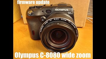 2025 firmware update procedure Olympus C 8080 wide zoom digital camera