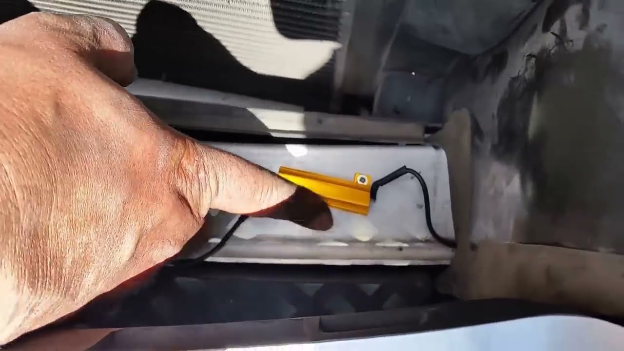 Fix Fog Light Error on Mercedes W164 How to install LED Decoder