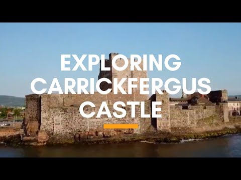 Video: Carrickfergus Castle: Popoln vodnik