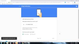 how to add gmail login by using otp, How to secure Google account by setting OTP one time password