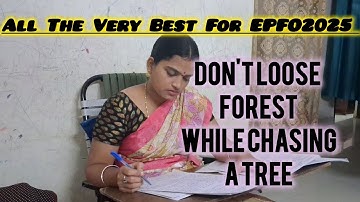 All The Very Best For EPFO2025  exam 