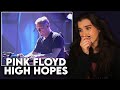 Emotional solo first time reaction to pink floyd  high hopes