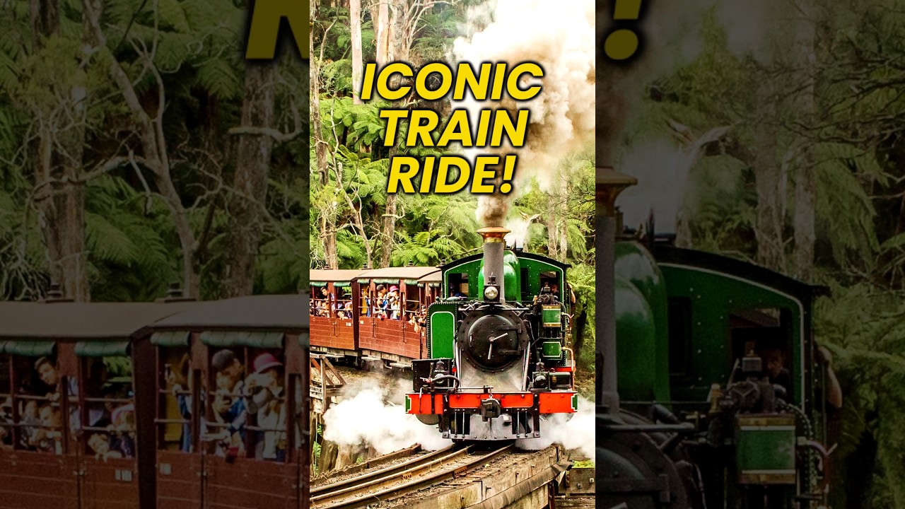 Riding Puffing Billy: Australia's Most Magical Train 🚂
