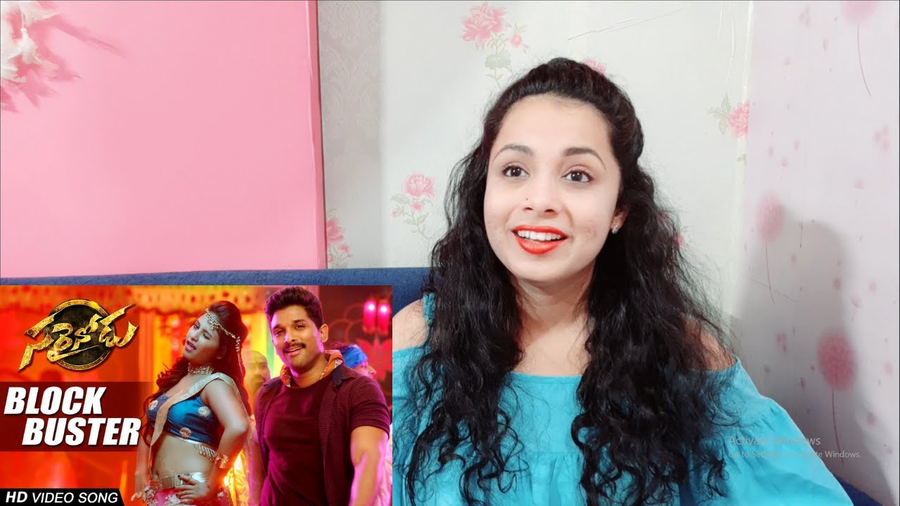 BLOCKBUSTER Full Video Song || Sarrainodu || Allu Arjun, Rakul Preet || Reaction