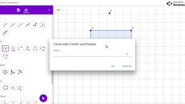 Geogebra Cylinder Creation