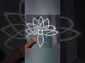 Daily rangoli for beginners 🌸#rangoli #kolam #yt #ytshorts #art #trending #viral