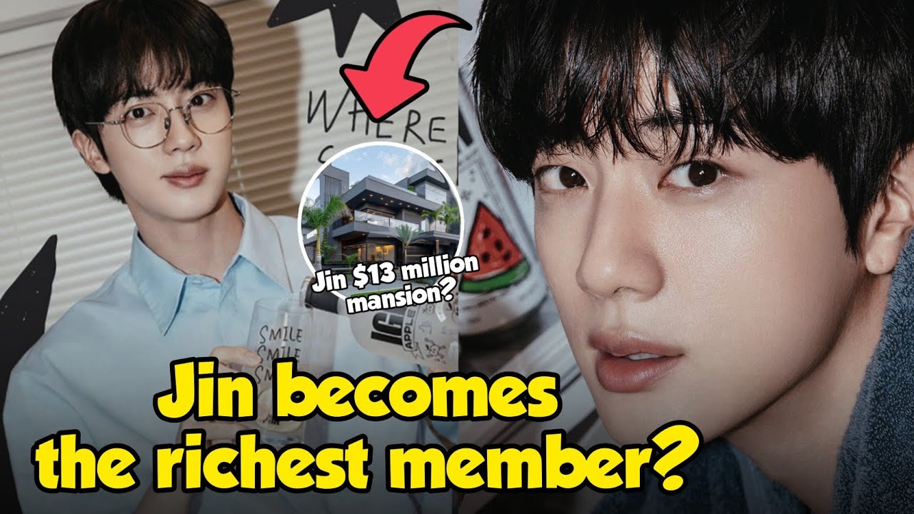 Breaking news! Jin becomes the richest BTS member in terms of property ...