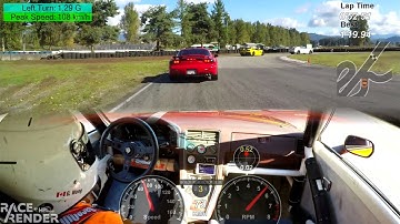 NA 13B 1st Gen RX-7 Chasing Down C7 Z06 and ZL1 Camaro at Mission Raceway, NEW PB 1:19.94