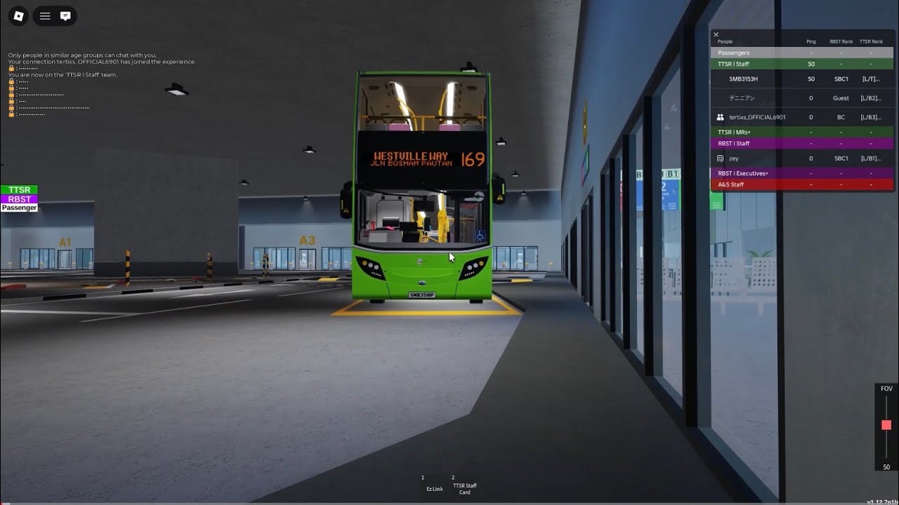 Roblox TTSR | Bosham: Ride on ADL E500 Batch 1 SMB3518P on my bsoe svc 169. Ft @Ter_6901