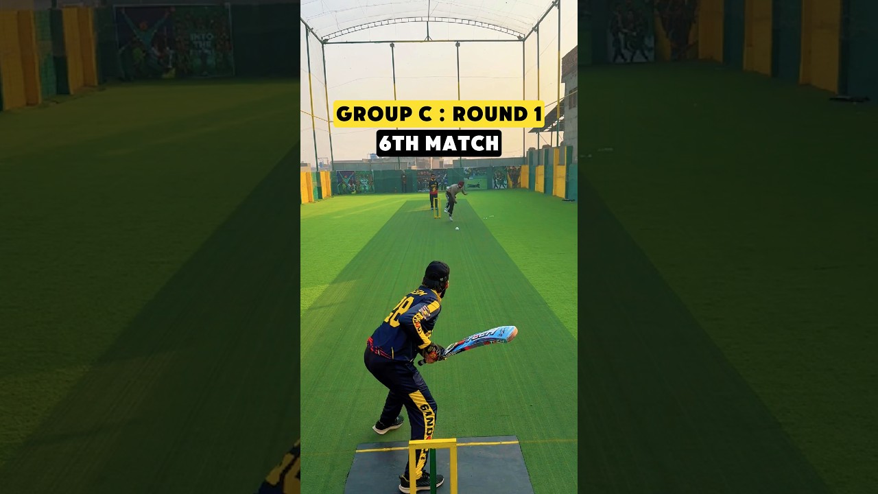 Aleem & Waqas Ka match aa gya 🔥 indoor cricket tournament | tape ball cricket shots 