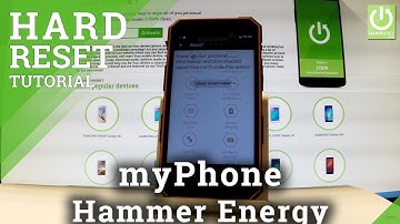 How to Hard Reset myPhone Hammer Energy - Restore Settings / Set Up as New