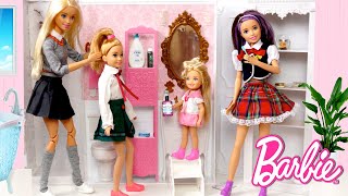 Barbie Dolls School Morning Routine - Dreamhouse Adventures Toys screenshot 4