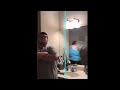 Guy Creates A Mirror Reflection Of Himself With The Time Warp Scan And It Ends Up Hilarious Guy Creates A Mirror Reflection Of Himself With The Time Warp Scan And It Ends Up Hilarious