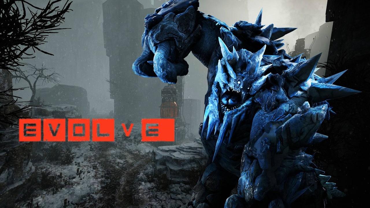 MASSIVE Glacial Behemoth Comeback!! - Evolve Stage 2 MULTIPLAYER Gameplay