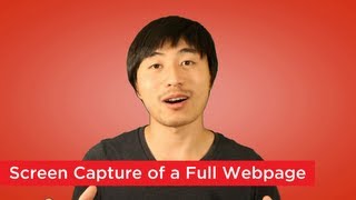 How to Take a Screen Capture of a Full Webpage