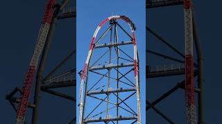 120mph on the New Top Thrill 2 Roller Coaster! | #shorts