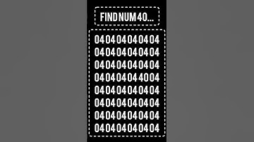 Find the odd num 40 #puzzle #quiz #challenge #education #iqtes #yt #easypuzzles #numberpuzzles