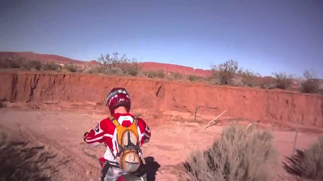 Warner Valley St. Utah Dirt Bike Ride Speed Compression