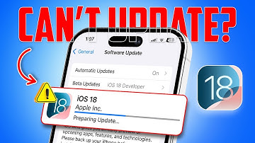 How to Solve iOS 18 Preparing an Update on iPhone | Can’t Update iOS 18 iPhone