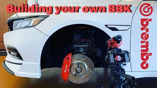 Building a $500 Big Brake Kit for the 10th Gen Accord (2018-2020) by Fahrenheit Motorsports 63,398 views 4 years ago 41 minutes