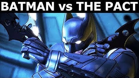 Batman Fighting The Pact Without Catwoman - BATMAN Season 2 The Enemy Within Episode 4