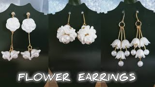 FLOWER EARRINGS (part 1) / JEWELRY MAKING #18 / MY PASSION