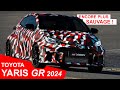 Toyota gr yaris 2024  une mise  jour en mode automatique