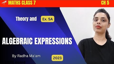 Class 7 maths | Algebraic Expressions | Collins Perfect maths | By Radha