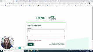 Access your CFNC Account